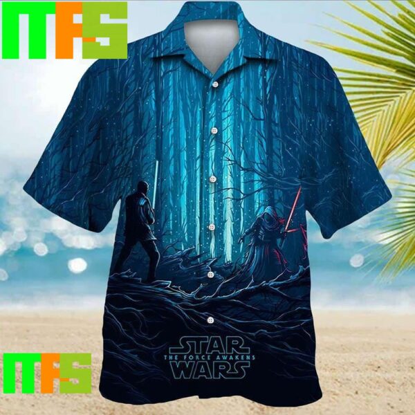Star Wars The Force Awakens Tropical Aloha Hawaiian Shirt Gifts For Men And Women Hawaiian Shirt