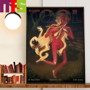 TOOL effing TOOL With Night Verses At The ZAG Arena Hanover DE May 25th 2024 Wall Art Decor Poster Canvas TOOL effing TOOL With Night Verses At The ZAG Arena Hanover DE May 25th 2024 Wall Art Decor Poster Canvas