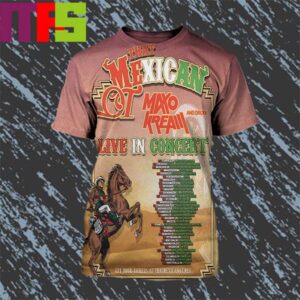 That Mexican OT 2024 Summer Tour With Maxo Kream And DRODi Live In Concert All Over Print Shirt