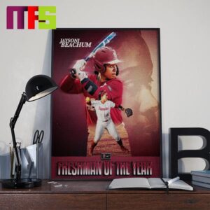 The 2024 NFCA Division I Freshman Of The Year Is Jaysoni Beachum Florida State Softball Home Decor Poster Canvas