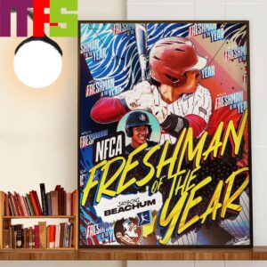The 2024 NFCA Freshman Of The Year Is Jaysoni Beachum Florida State Softball Wall Art Decor Poster Canvas
