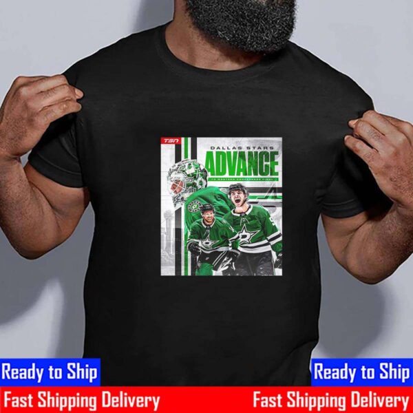 The Dallas Stars Advance To The 2024 Western Conference Finals Essential T-Shirt