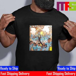 The Final Day History Makers Manchester City Are 2023-2024 Premier League Champions Essential T-Shirt The Final Day History Makers Manchester City Are 2023-2024 Premier League Champions Essential T-Shirt