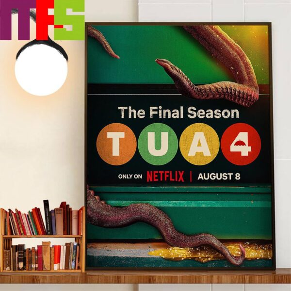 The Final Season Of Umbrella Academy 4 August 8th 2024 On Netflix Wall Art Decor Poster Canvas