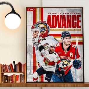The Florida Panthers Advance To The Eastern Conference Finals 2024 Home Decoration Poster Canvas The Florida Panthers Advance To The Eastern Conference Finals 2024 Home Decoration Poster Canvas