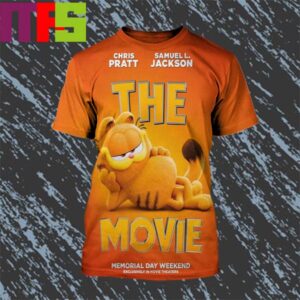 The Garfield Movie Memorial Day Weekend Exclusively In Movie Theaters All Over Print Shirt