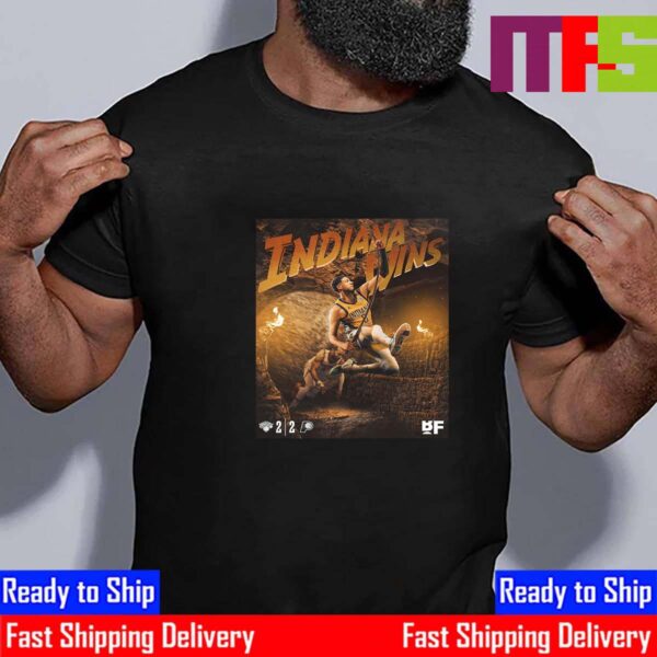 The Indiana Pacers Blow Out The New York Knicks To Tie The Series At 2-2 NBA Playoffs Essential T-Shirt