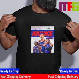 The New York Knicks Advance To The Second Round 2024 NBA Playoffs Essential T-Shirt