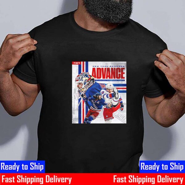 The New York Rangers Advance To The Eastern Conference Finals 2024 Essential T-Shirt