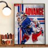 The Nova Knicks Trio Jalen Brunson Josh Hart And Donte Divincenzo Of New York Knicks Home Decoration Poster Canvas