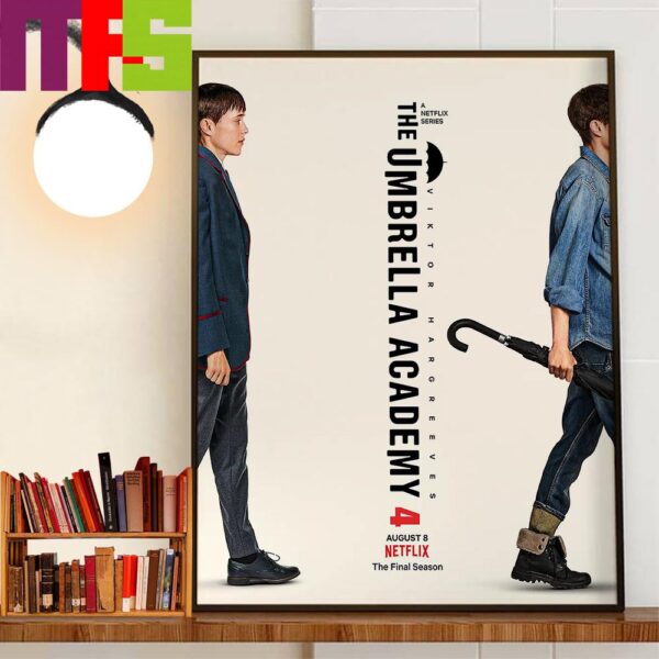 The Umbrella Academy 4 The Final Season August 8th 2024 Wall Art Decor Poster Canvas