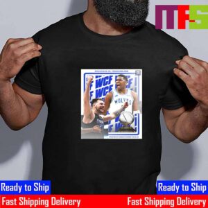 The Western Conference Finals Are Set Anthony Edwards Minnesota Timberwolves Vs Dallas Mavericks Luka Doncic Essential T-Shirt