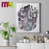 Congrats To Kylian Mbappe Best Scorer In Ligue 1 Home Decor Poster Canvas