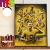 Two Seasons Two Premier League Titles Two Golden Boots Winner Is Erling Haaland Home Decorations Poster Canvas