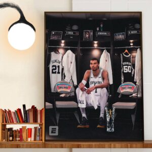 Victor Wembanyama Is The Winner NBA Rookie Of The Year Award 2023-2024 Season Wall Decor Poster Canvas