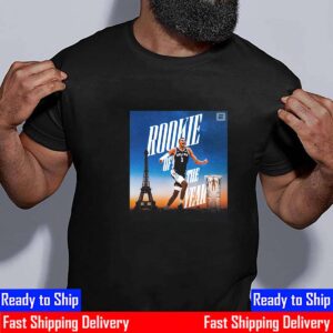 Victor Wembanyama Made History As The First French Player To Be Honored With The Rookie Of The Year Award Essential T-Shirt Victor Wembanyama Made History As The First French Player To Be Honored With The Rookie Of The Year Award Essential T-Shirt