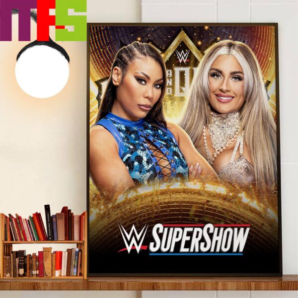 WWE Super Show Michin Vs Tiffany Stratton For WWE King And Queen Of The Ring Tournament Home Decoration Poster Canvas