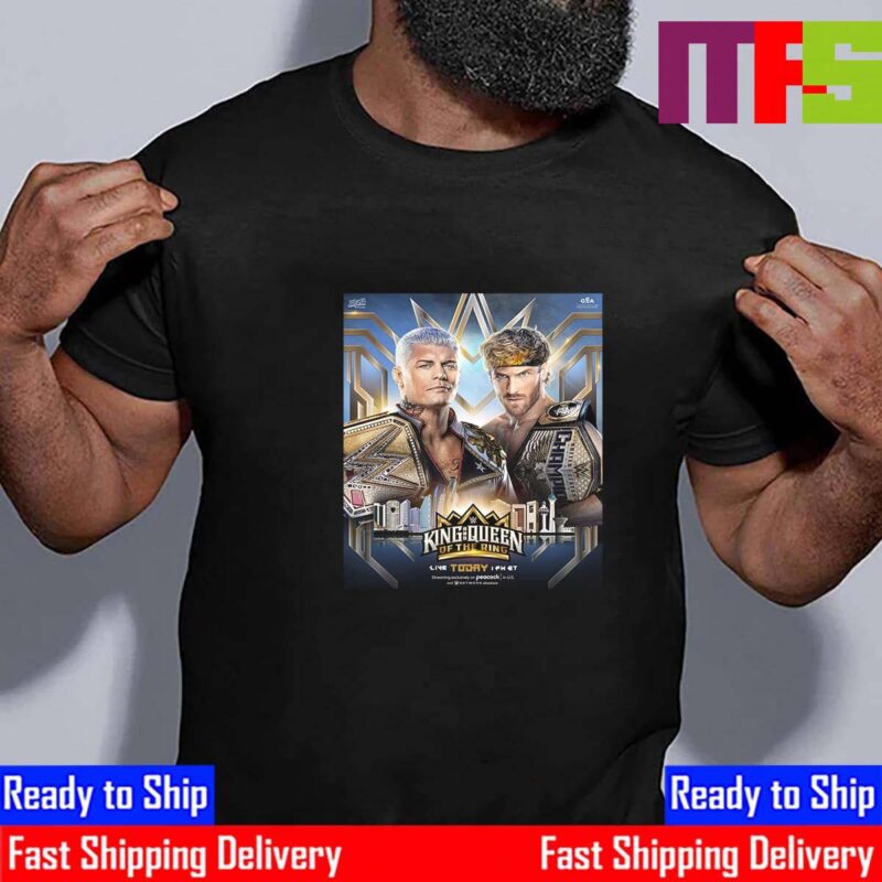 WWE Undisputed Champion Cody Rhodes Vs Logan Paul US Champion At WWE ...