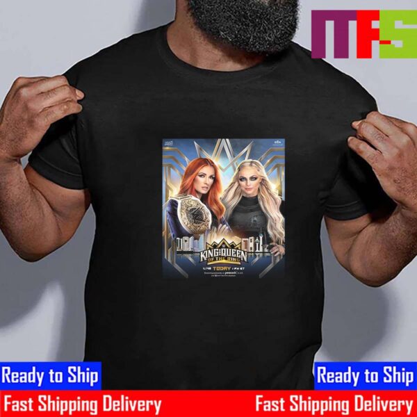 WWE Womens World Champion Becky Lynch Vs LIV Morgan At WWE King And Queen Of The Ring 2024 Essential T-Shirt