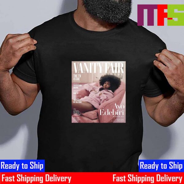 Wins It All Ayo Edebiri On Cover Of Vanity Fair For The Latest Issue Essential T-Shirt