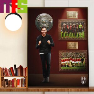 Xabi Alonso And Bayer Leverkusen Have The Longest Unbeaten Streak With 49 Games In European Football History Home Decoration Poster Canvas Xabi Alonso And Bayer Leverkusen Have The Longest Unbeaten Streak With 49 Games In European Football History Home Decoration Poster Canvas