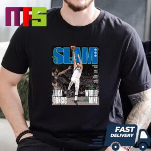 2024 NBA Finals The World Is Mine Luka Doncic On The Cover Of SLAM 250 Essential T Shirt