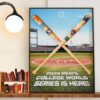 2024 NCAA Mens College World Series Finals Is Set Texas A&M Aggies vs Tennessee Volunteers Wall Art Decor Poster Canvas