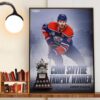 2024 Stanley Cup Finals MVP Conn Smythe Trophy Winner Is Connor McDavid Decor Wall Art Poster Canvas