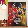 2024 United Football League MVP Is Adrian Martinez QB Birmingham Stallions Decor Wall Art Poster Canvas