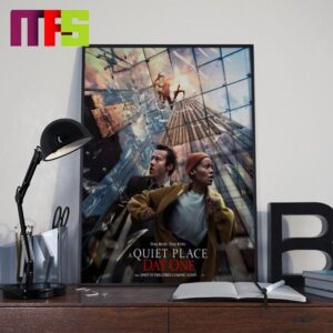 A Quiet Place Day One On June 28th 2024 Stay Quiet Stay Alive Home Decor Poster Canvas