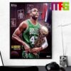 Celebrating The 2024 NBA Champions Boston Celtics 18 Rings Home Decor Poster Canvas