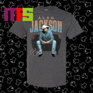 Alan Jackson Sign Signature Screen Print Graphics Essential T-Shirt