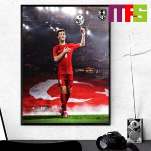 Arda Guler Amazing Goal For Turkey At UEFA Euro 2024 Home Decor Poster Canvas