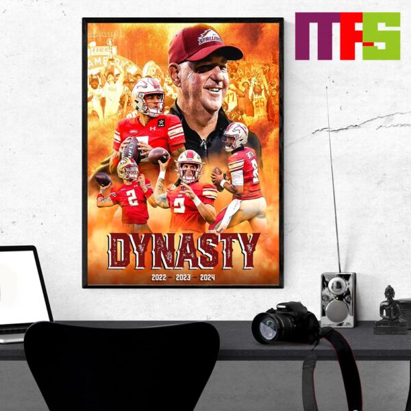 Birmingham Stallions UFL Champions 2024 Dynasty Home Decor Poster Canvas