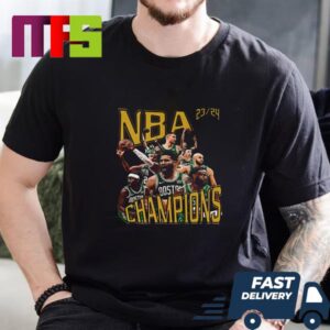 Boston Celtics 23-24 NBA Champions Basketball Jayson Tatum Jaylen Brown Unisex T-Shirt