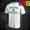 Boston Celtics Victory Arch NBA Finals 2024 Screen Print Graphics Essential T-Shirt