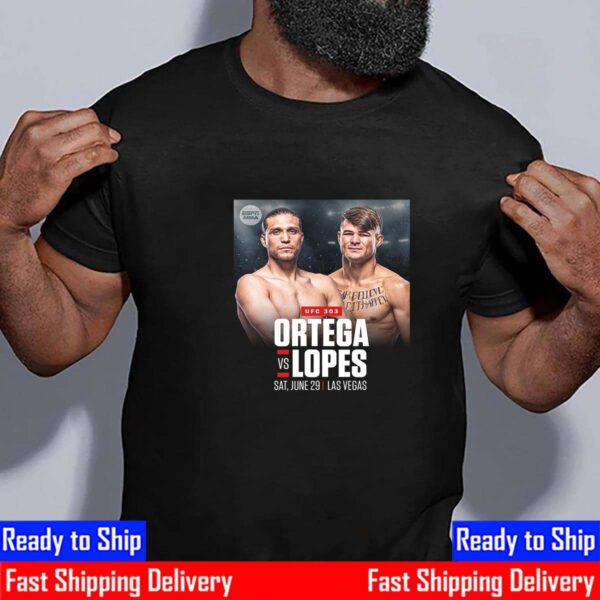 Brian Ortega Vs Diego Lopes In The New Co-Main Event At UFC 303 Essential T-Shirt