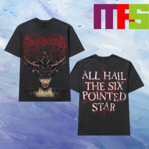 Bring Me The Horizon All Hail Six Pointed Star Featuring EVE 2024 Two Sided T-Shirt