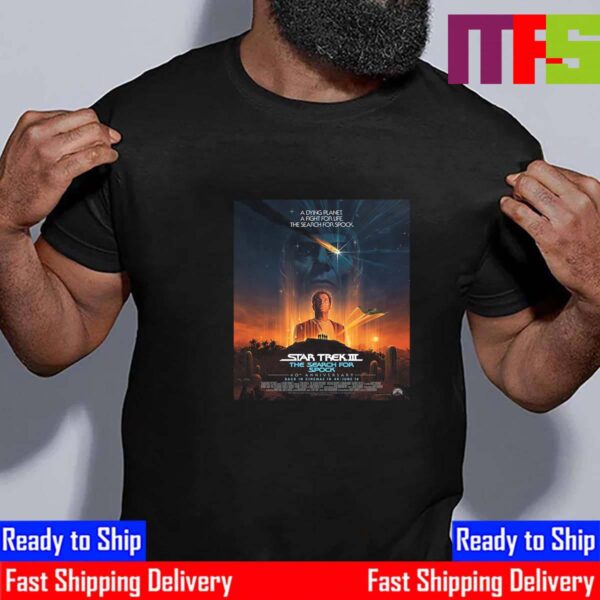 Celebrate 40th Anniversary Star Trek III The Search For Spock A Dying Planet A Fight For Life The Search For Spock Essential T-Shirt