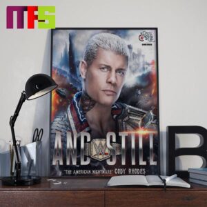 Clash At The Caste 2024 Cody Rhodes Retain The WWE Undisputed Championship Home Decor Poster Canvas