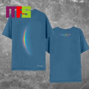Coldplay New Album Moon Music Two Sided T-Shirt Coldplay New Album Moon Music Two Sided T-Shirt