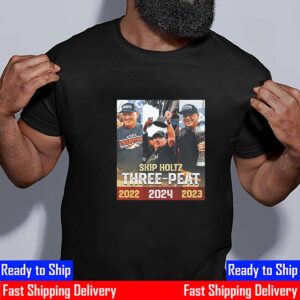 Congrats Coach Birmingham Stallions Skip Holtz Three-Peat UFL Champions Essential T-Shirt