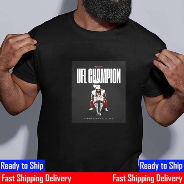 Congrats Derwin Gray Is The 2024 UFL Champions Essential T-Shirt