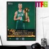 Congrats To Boston Celtics Luka Kornet 2024 NBA Champions Home Decor Poster Canvas