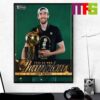 Congrats To Boston Celtics Kristaps Porzingis 2024 NBA Champions Home Decor Poster Canvas