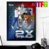 Garrett Crochet 13 Ks And 116 Strikeouts In This MLB Season Decor Wall Art Poster Canvas