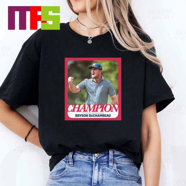 Congrats To Bryson DeChambeau Win The 124thUS Open Golf 2024 A Champion Again Essential T-Shirt