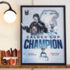 Congratulations To The Florida Panthers Are 2024 Stanley Cup Champions Decor Wall Art Poster Canvas