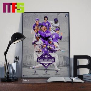 Congrats To K State Athletics Road To Omaha Fayetteville Regional Champions 2024 Home Decor Poster Canvas