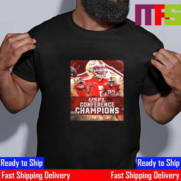 Congratulations To Birmingham Stallions Are 2024 USFL Conference Champions Essential T-Shirt